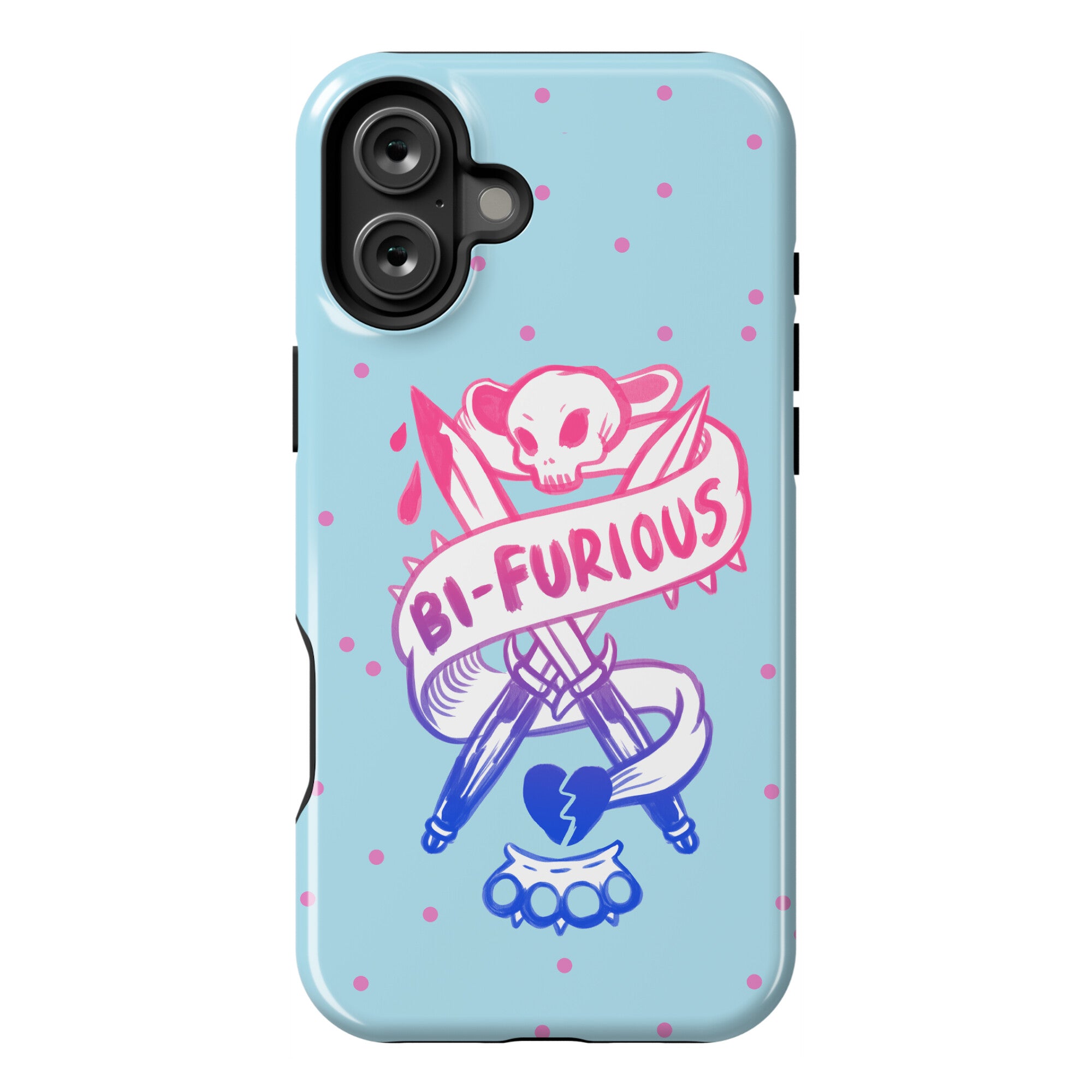 Bi-Furious Phone Case